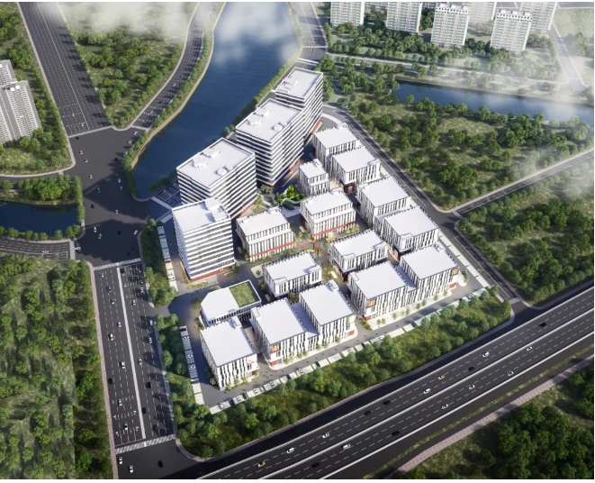 浦仪公路旁，，，，，竖起工业新地标